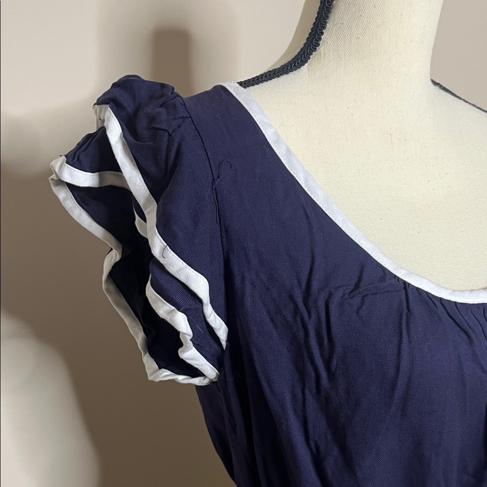 Forever 21 Navy and White Dress - Picture 6 of 12